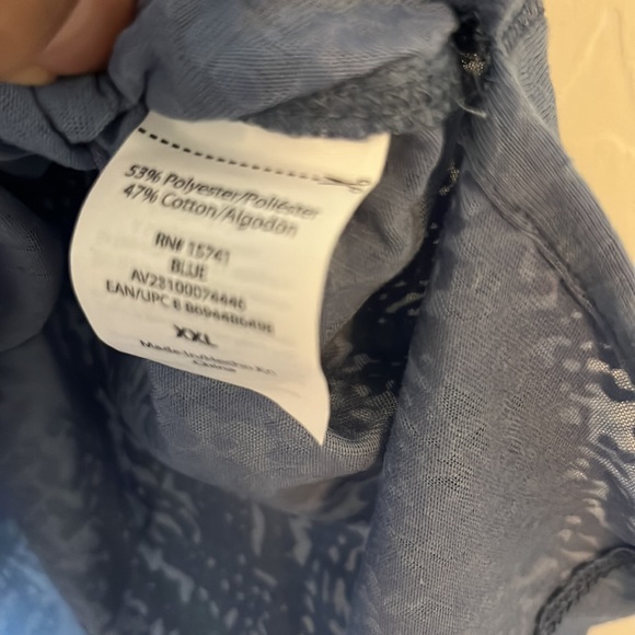 Avia Women's Snakeskin Pattern
Burnout Tank Blue Size XXL - Picture 13 of 13